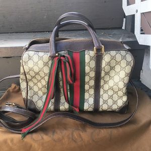 100% authentic vintage Gucci Doctor tote gm